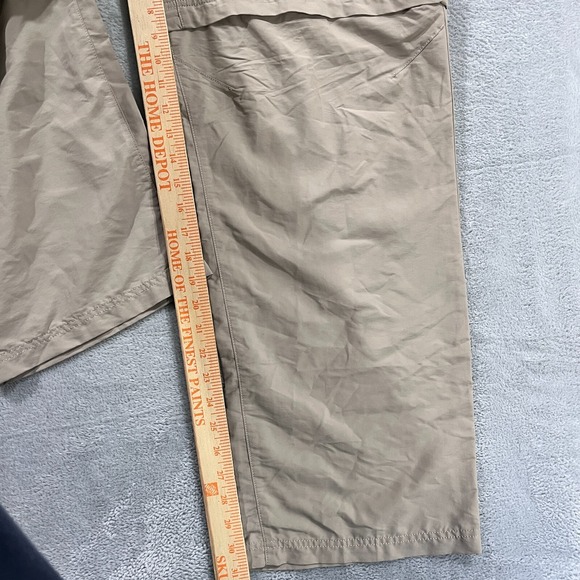 Koppen Convertible Zip Off Hiking Pants Shorts Men's Large M Khaki Beige - Picture 10 of 11
